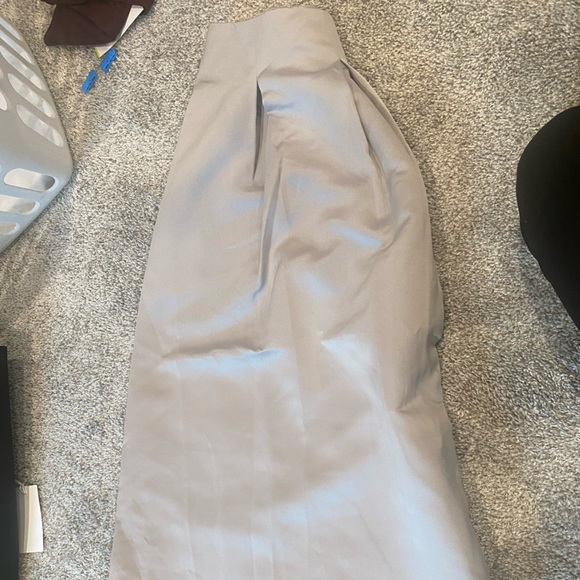 The Limited Silver/Pearl midi skirt, size 4, NWT - Picture 2 of 3